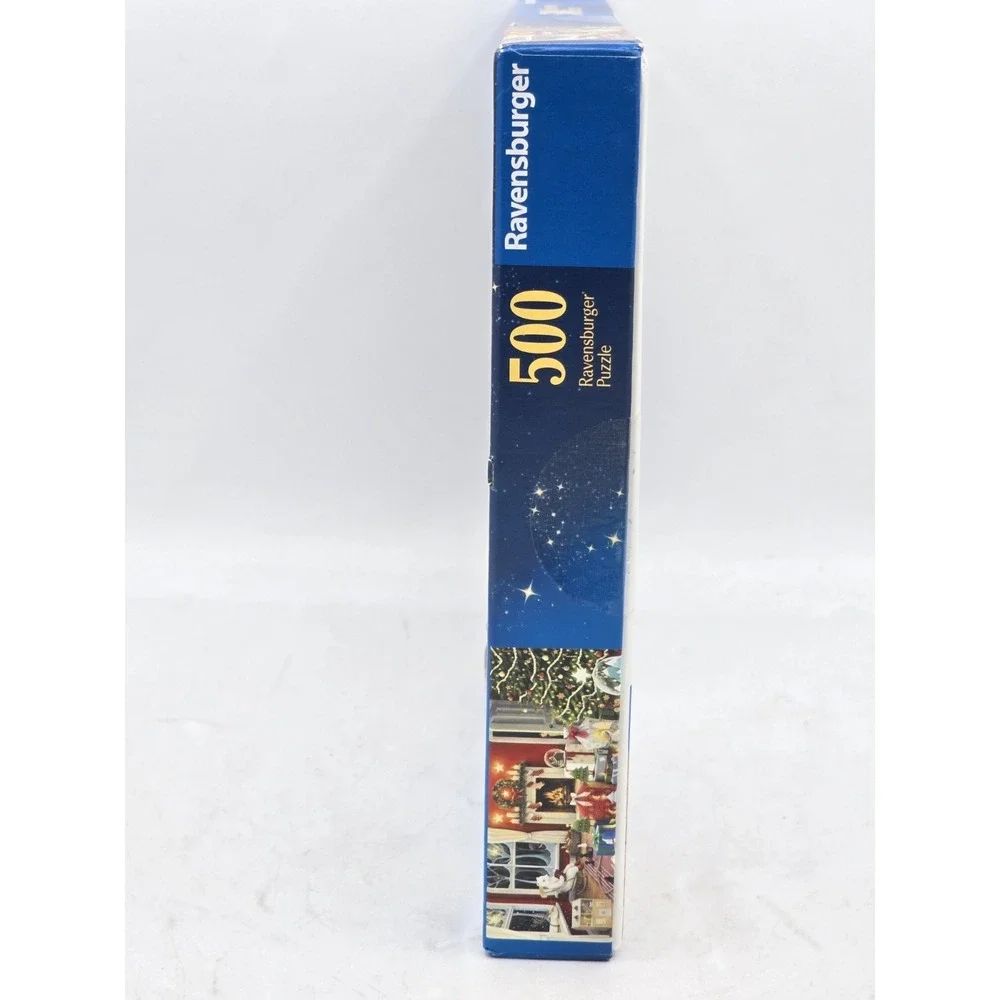 Ravensburger Enchanted Christmas 500 Pc‎ Jigsaw Puzzle - SEALED DAMAGED BOX